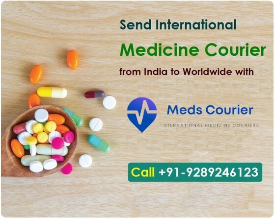 International Medicine Courier India to France